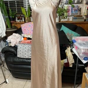 Vici Elegant Satin Slip Dress. Size M
